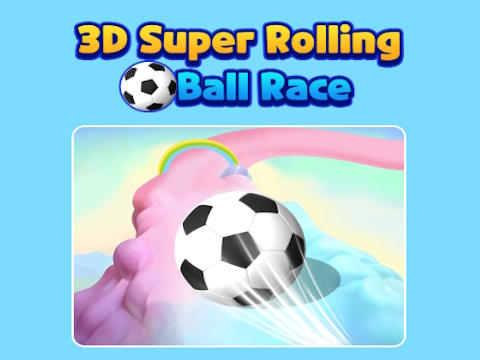 Jogo Corrida de bola super rolante 3D  online