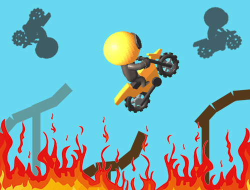 Jogo Os testes de moto correm  online