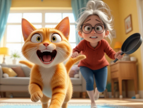 Jogo Simulador de gato ruim  online