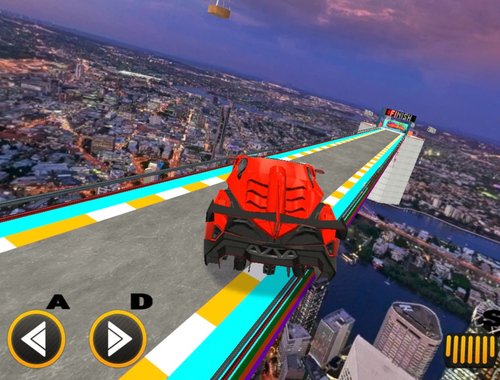 Jogo Mega Ramps Car Racing Games 3D  online