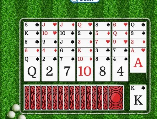 Jogo Solitaire de golfe  online