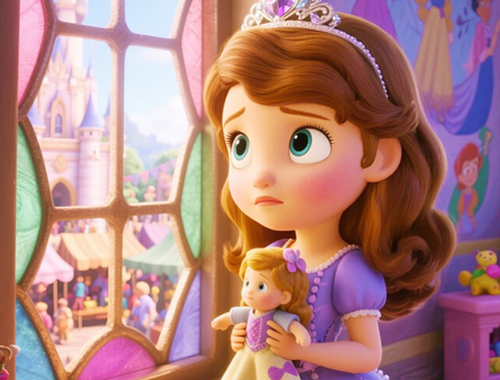 Jogo Encontre as diferenças: amizade da princesa Sofia  online