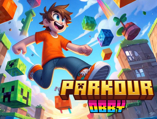 Jogo Parkour Obby  online