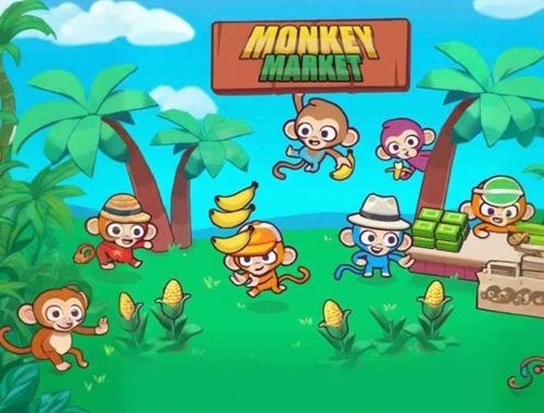 Jogo Mercado de macacos  online