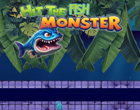 Jogo Bata no monstro de peixe  online