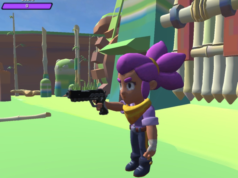 Jogo Brawlers 3D Shooter Stars online