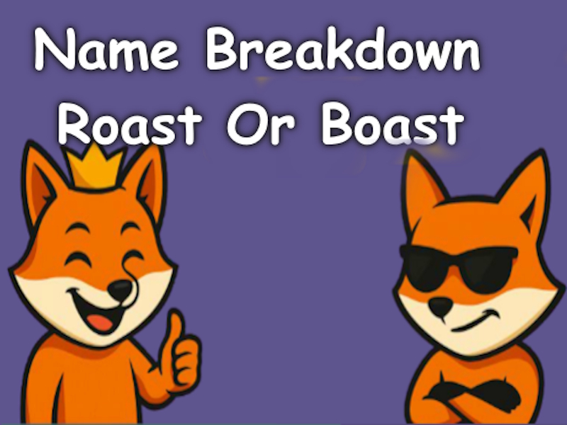 Jogo Nome Breakdown assado ou se gabar online