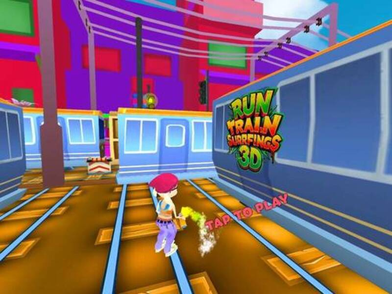 Jogo Surf de trem Run 3D online