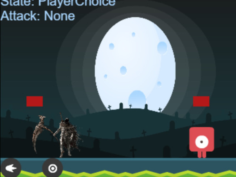 Jogo Batalha de cemitério de Ceifador Grim online