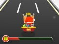 Jogo Crazy Santa Racer  online