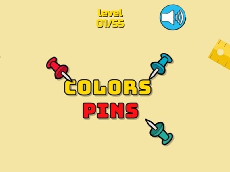 Jogo Pinos de cores online