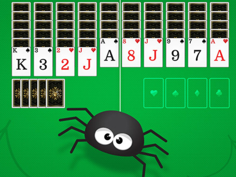 Jogo Spider Solitaire online