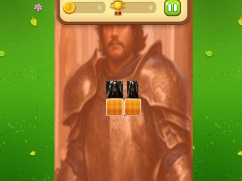 Jogo Jogo de partida de memória do cavaleiro online