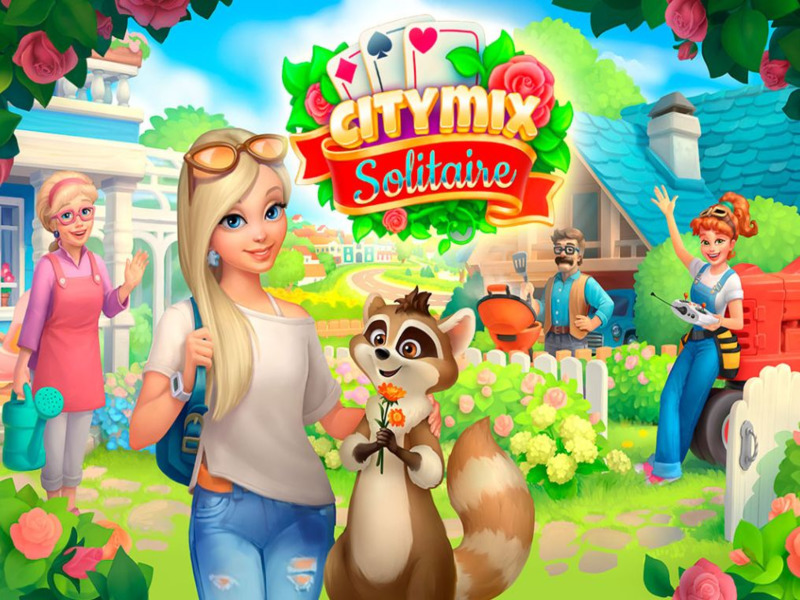 Jogo Paciência City Mix online