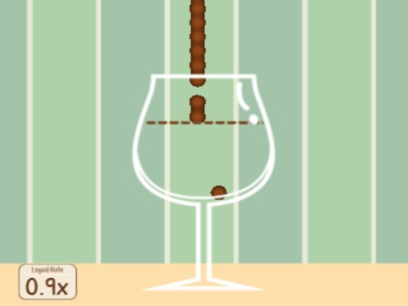 Jogo Encher vidro online