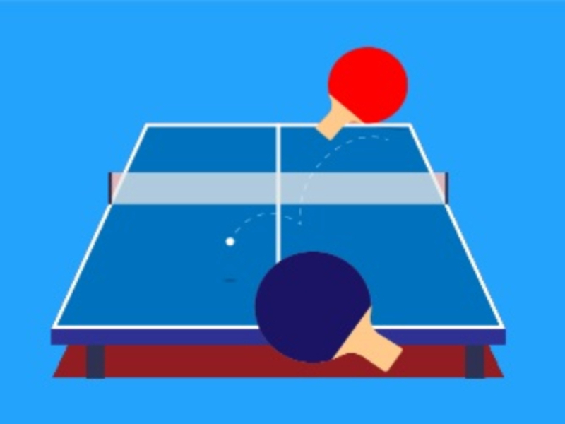 Jogo Jogo de bola de pingue -pongue online online