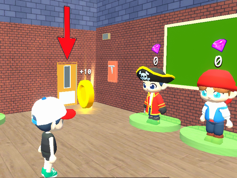 Jogo Escola Escape Obby online