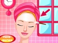 Jogo Princess Barbie Facial Makeover  online