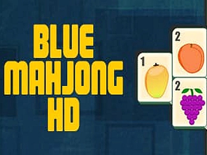 Jogo Mahjong azul online