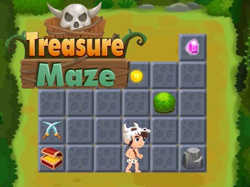 Jogo Maze do tesouro online