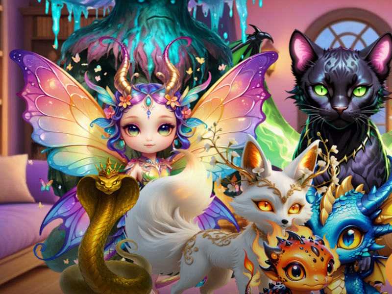 Jogo Mysterious Familys Enchanted Bestiary online