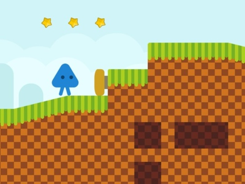 Jogo Pixel traço uma aventura de alta velocidade online
