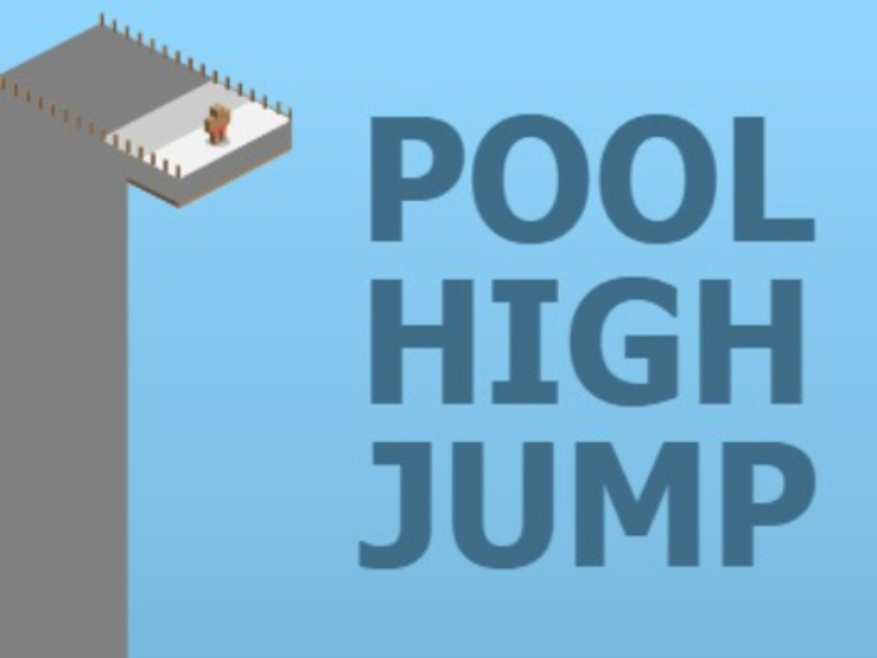 Jogo Salto em altura da piscina online