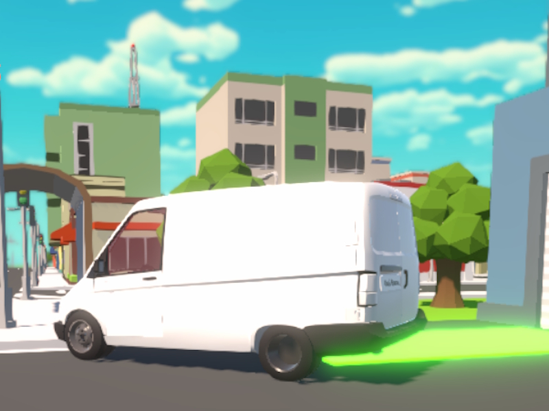 Jogo Van Rush! online