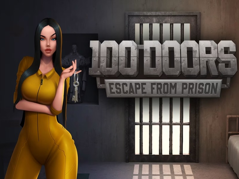 Jogo 100 portas para escapar da prisão online