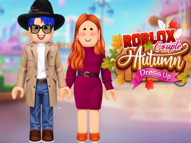 Jogo ROBLOX Casal Autumn Dressup online