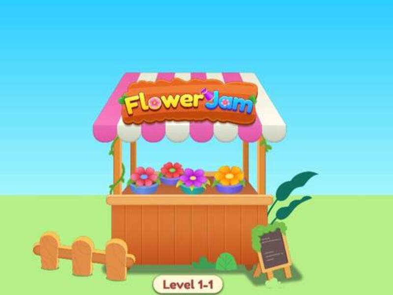 Jogo Geléia de flores online
