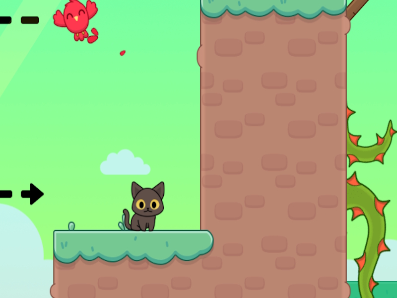 Jogo Kitty adora pássaros online