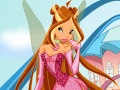 Jogo Winx Club: Flora Dressup  online