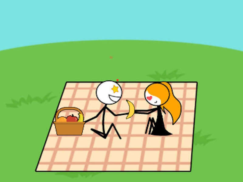 Jogo Pular o amor online