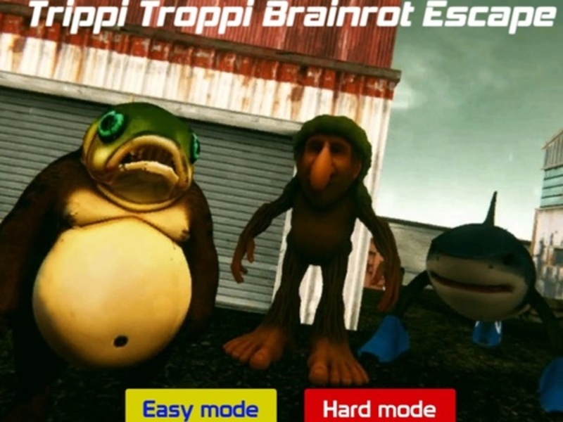 Jogo Trippi Troppi Brainrot Escape online