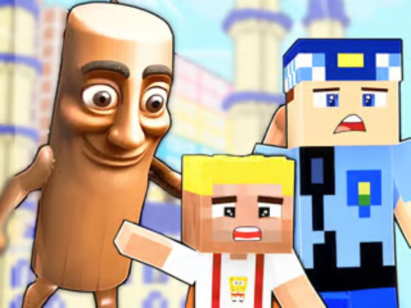 Jogo Quebra-cabeça de quebra-cabeças: Brainrot Minecraft online