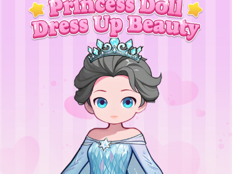 Jogo Princess Doll Dress Up Beauty online