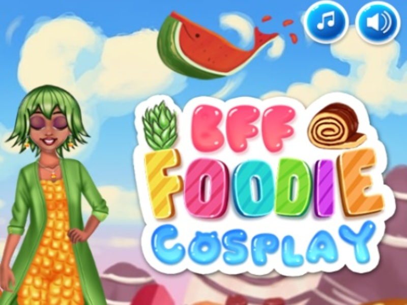 Jogo Cosplay de BFF Foodie online