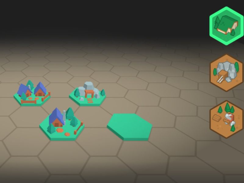 Jogo Construtor de cidade baseado em ladrilhos 3D online