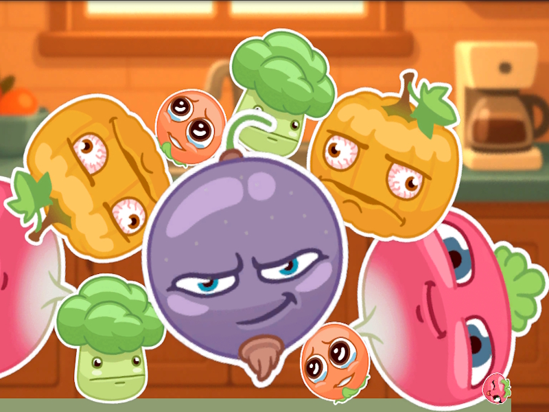 Jogo Suika- Combine frutas e legumes! online