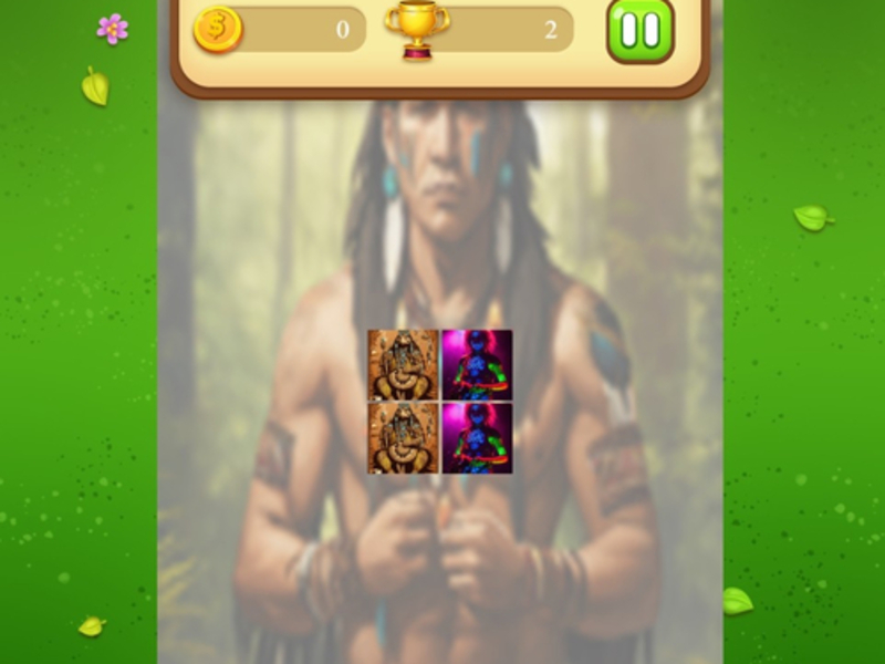 Jogo Combinação de memória xamã online