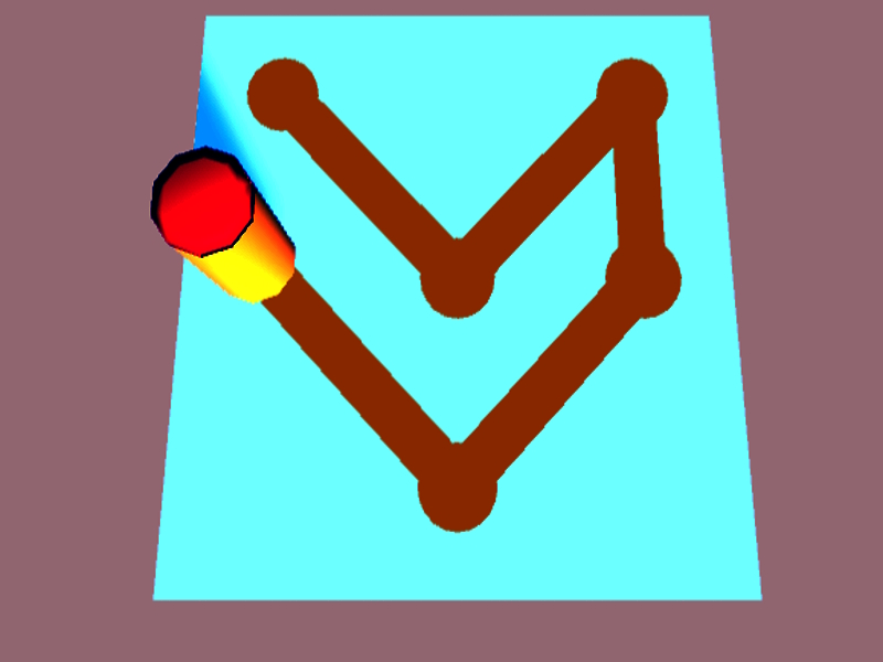 Jogo Puzzle de linha 3D online