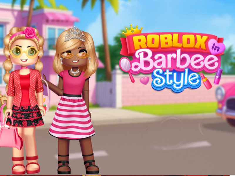 Jogo Roblox no estilo Barbie online