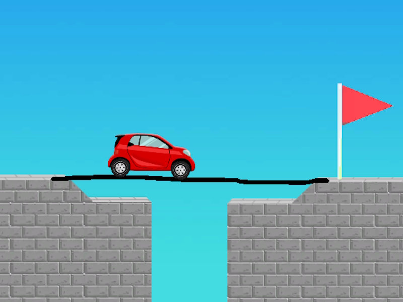 Jogo Draw Bridge Brain Game online