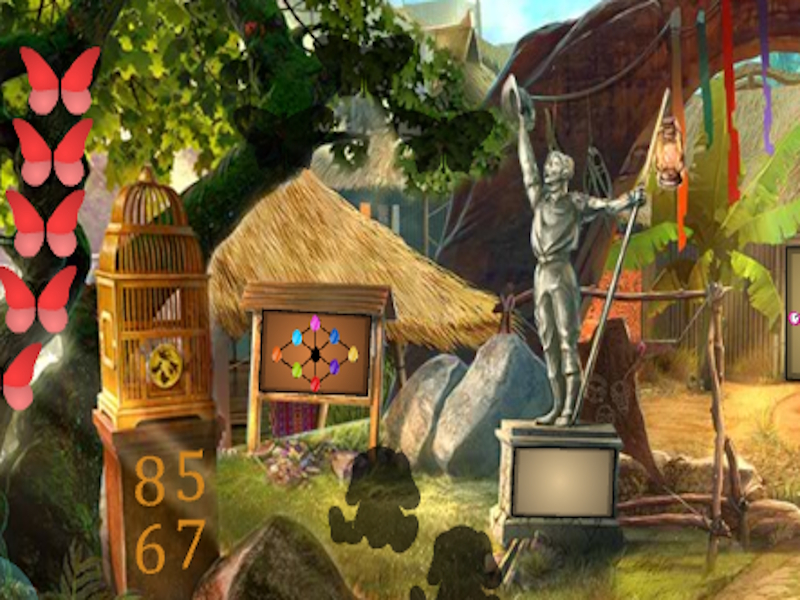 Jogo Resgate letal de borboleta online