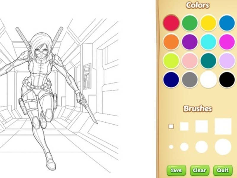 Jogo Livro de colorir perverso para crianças online