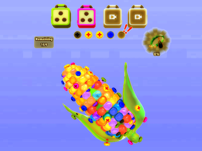 Jogo Puzzle de classificação para parafuso: pino jam 3d online