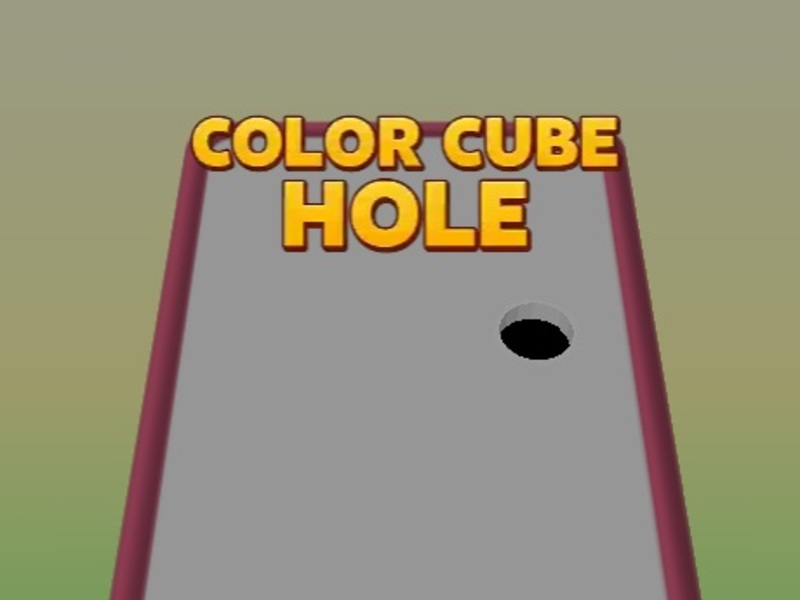 Jogo Orifício de cubo colorido online