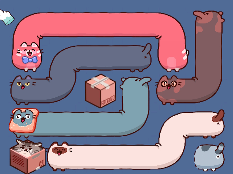 Jogo Gatos de caramelo online