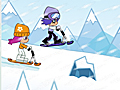 Jogo Em uma scooter na neve online